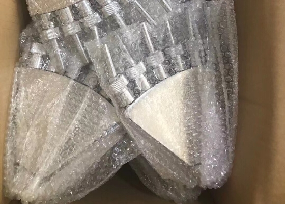 1.5 "ब्रास क्रोमप्लेट फीनिक्स टेल फाउंटेन जेट नोजल 10m3 / h 150Kpa