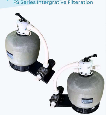 FS400 स्विमिंग पूल टॉप माउंट रेत फिल्टर 0.5HP एसपीएस पंप के साथ