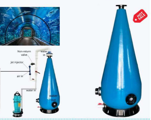 S400-H1050 एरेटिंग कोन, जलीय कृषि के लिए उपयुक्त, उच्च गुणवत्ता वाले पूल।