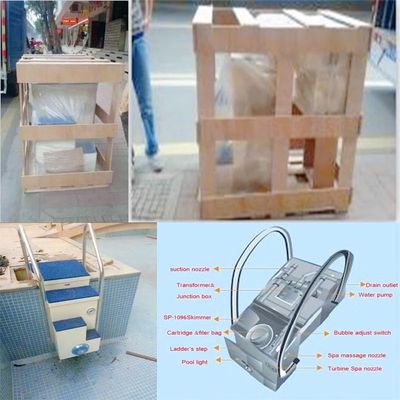 220V 1.5HP वाणिज्यिक स्विमिंग पूल रेत फिल्टर
