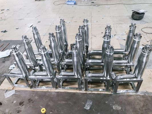 2.5 इंच 304 स्टैनलेस स्टील लामिना फाउंटेन नोजल