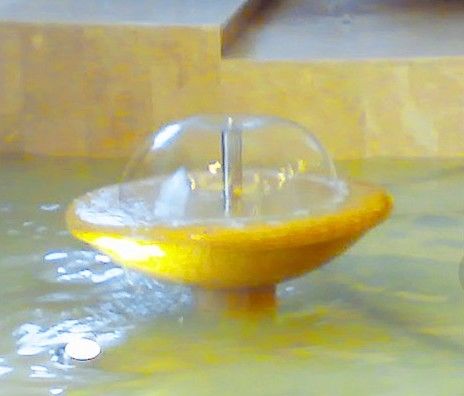 वाणिज्यिक 1.5 इंच स्टेनलेस स्टील मशरूम फव्वारा नोजल