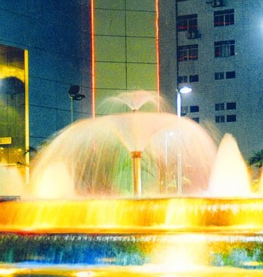 स्टेनलेस स्टील 2 परतें तुरही पानी के फव्वारे स्प्रे सिर