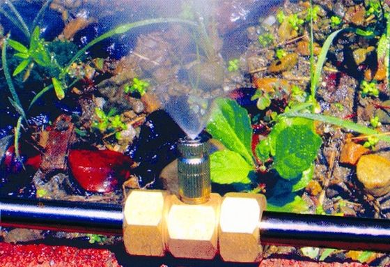 SS316 165 सीसी / मिनट 0.4 ​​मिमी धुंध जल नोक