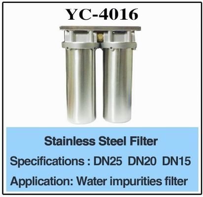 3/4 &quot;DN25 DN20 स्टेनलेस स्टील पानी फिल्टर