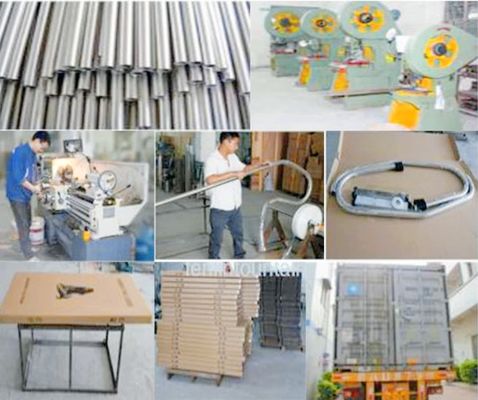 सिल्वर 1.0 मिमी SS316 स्विमिंग पूल सीढ़ी रेल