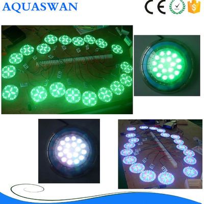 12V 12W SS316 वॉल माउंटेड स्विमिंग पूल लाइट्स