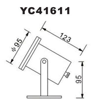 IP68 24V 50W वॉटरप्रूफ अंडर वॉटर एलईडी लाइट्स
