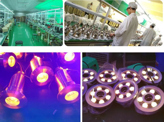 IP68 24V 50W वॉटरप्रूफ अंडर वॉटर एलईडी लाइट्स