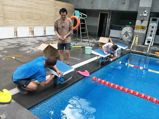 1 स्टेप 500 मिमी स्विमिंग पूल स्टार्टिंग ब्लॉक