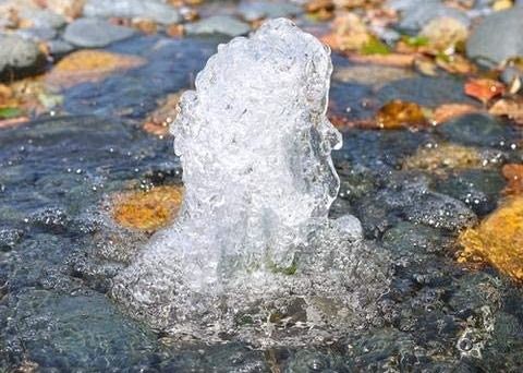 लैंप के साथ 80 एल / एम 1 इंच का नाच फाउंटेन जेट नोजल