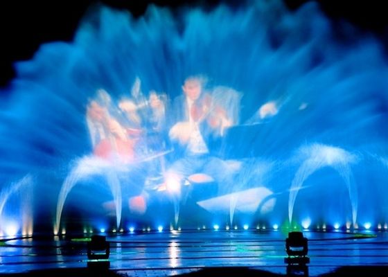 3 "स्टेनलेस स्टील डिजिटल मूवी शो पानी परदा नोजल