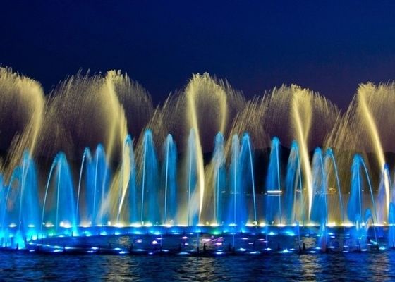 2 "डिजिटल स्टेनलेस स्टील स्विंग डांसिंग फाउंटेन नोजल