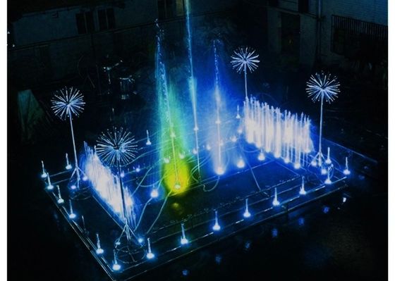 25m3 / h 2 "क्रिस्टल बॉल DN50 नृत्य फाउंटेन नलिका
