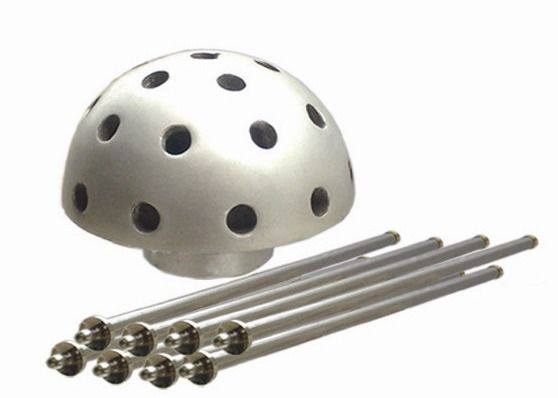DN65 2.5 "गोलार्ध क्रिस्टल DN80 नृत्य फाउंटेन नलिका