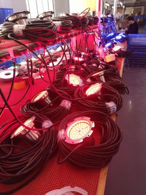 स्विमिंग पूल के लिए अंडरवाटर RGB 35W IP68 वाटरप्रूफ एलईडी लाइट्स