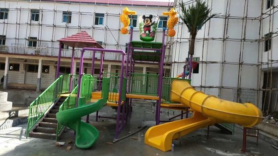 बच्चा शीसे रेशा ऑक्टोपस जल स्लाइड ऑक्सीकरण प्रतिरोध