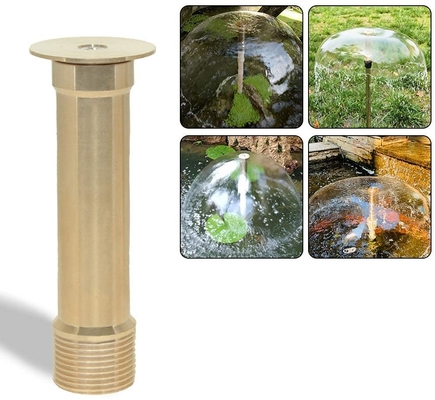 1.5psi DN25 वाटर बेल फाउंटेन नोजल जेट 22gpm वाटर फ्लो