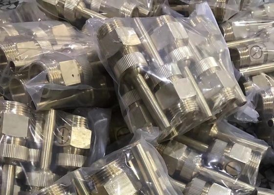 एडजस्टेबल वाल्व के साथ 3m3 / h ब्रास सिंग जेट डांसिंग फाउंटेन नोजल;