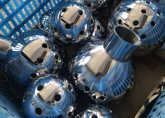3 "SS304 क्रिस्टल बॉल डांसिंग फाउंटेन नोजल 65m3 / h