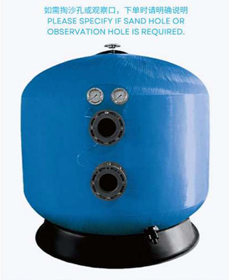 SS1400 स्विमिंग पूल साइड माउंट रेत फिल्टर